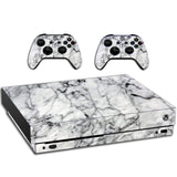 VWAQ Xbox One X Skin Marble White