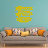 VWAQ Don't Call It A Dream Call It A Plan Inspirational Wall Decal Motivational Home Decor