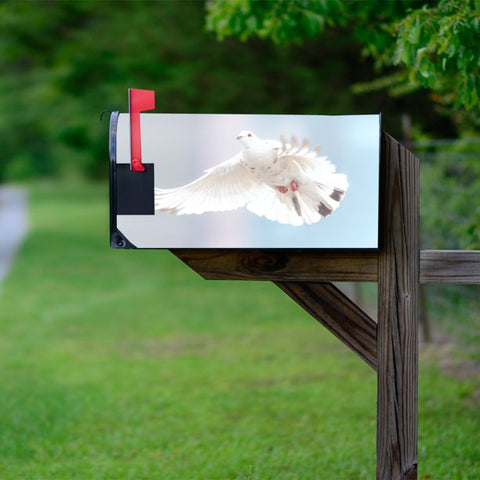 Bird Mailbox Magnetic Cover Flying Dove VWAQ - MBM44