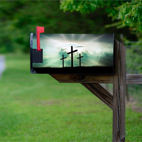 Three Crosses Magnetic Mailbox Cover VWAQ - MBM52