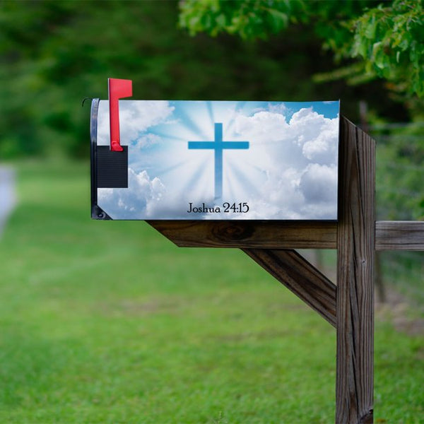 Christian Mailbox Covers Joshua 24:15 VWAQ - MBM53