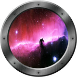 VWAQ Galaxy Porthole Window Peel and Stick Vinyl Wall Decal - PS10 - VWAQ Vinyl Wall Art Quotes and Prints