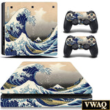 VWAQ The Great Wave off Kanagawa Decal Skins PS4 Slim Cover Skin - PSGC8 - VWAQ Vinyl Wall Art Quotes and Prints