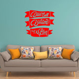 VWAQ Don't Call It A Dream Call It A Plan Inspirational Wall Decal Motivational Home Decor