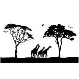 VWAQ Jumbo Safari Vinyl Wall Art Decal - VWAQ Vinyl Wall Art Quotes and Prints