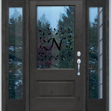 Personalized Name Wall Decals Initial Letter Last Name Wall Decal VWAQ - CS70