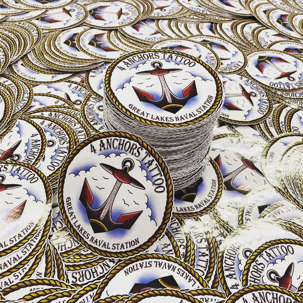 Circle Custom Stickers - Make Your Own Logo Stickers