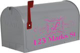 Monogram Sticker Mailbox