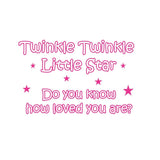 VWAQ Twinkle Twinkle Little Star Do You Know How Loved You Are? Nursery Wall Decal - VWAQ Vinyl Wall Art Quotes and Prints