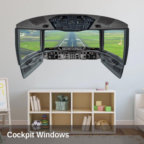 Airplane Cockpit Windows