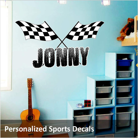 Personalized Sports Decals