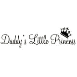 VWAQ Daddy's Little Princess Decal Nursery Wall Quotes - VWAQ Vinyl Wall Art Quotes and Prints