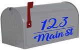 VWAQ Personalized Mailbox Address Decals - TTC21 - VWAQ Vinyl Wall Art Quotes and Prints