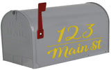 VWAQ Personalized Mailbox Address Decals - TTC21 - VWAQ Vinyl Wall Art Quotes and Prints