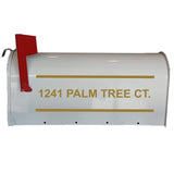 VWAQ Custom Mailbox Decals Personalized Street Address - CMB3 - VWAQ Vinyl Wall Art Quotes and Prints