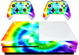 VWAQ Xbox One S Rainbow Skin Tie Dye Xbox One Slim Decal Covers - XSGC2 - VWAQ Vinyl Wall Art Quotes and Prints