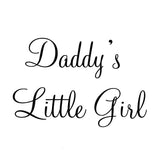 VWAQ Daddy's Little Girl Quotes Nursery Wall Decal - VWAQ Vinyl Wall Art Quotes and Prints