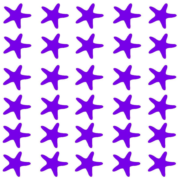 VWAQ Sea Star Wall Art Beach Decor - Starfish Nautical Wall Decal - Seastar - 30 Pack - VWAQ Vinyl Wall Art Quotes and Prints