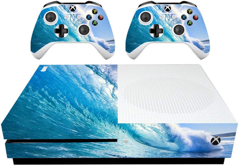 VWAQ Xbox One Slim Ocean Skins Decal Xbox One S Water Skin Covers - XSGC9 - VWAQ Vinyl Wall Art Quotes and Prints