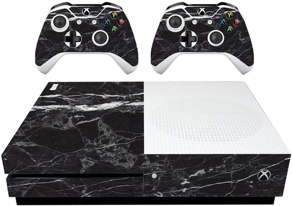 VWAQ Xbox One S Black Cover XB1 Slim Marble Skins for Console - XSGC6 - VWAQ Vinyl Wall Art Quotes and Prints