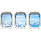 Airplane Window View Wall Decals PPW37 - VWAQ Vinyl Wall Art Quotes and Prints