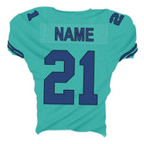 Personalized Football Jersey Decal Sports Room Decor with Name and Number VWAQ - FB5