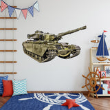 VWAQ Army Tank Wall Decals Military Wall Decor - PAS15 - VWAQ Vinyl Wall Art Quotes and Prints