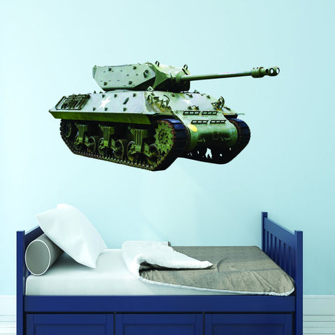 Army Tank Wall Decal