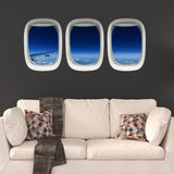 Airplane Window Decals Aerial Aviation Window View Decor - PPW26 - VWAQ Vinyl Wall Art Quotes and Prints