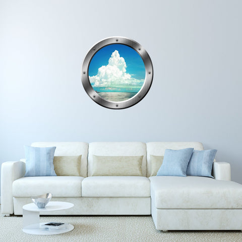 Nature Window Porthole Decal