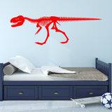 VWAQ Dinosaur Skeleton Wall Decals for Boys Room T-Rex Skeleton Sticker - VWAQ Vinyl Wall Art Quotes and Prints