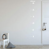 VWAQ Personalized Growth Chart Decal 