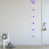 VWAQ Personalized Growth Chart Decal 