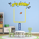 VWAQ Field Goal Post Decal - Football Wall Decals for Boys Room Decor - PAS28 - VWAQ Vinyl Wall Art Quotes and Prints