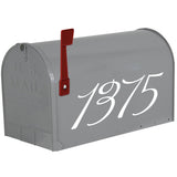 VWAQ Personalized Mailbox Address Decals - Custom House Numbers Vinyl - CMB24 - VWAQ Vinyl Wall Art Quotes and Prints