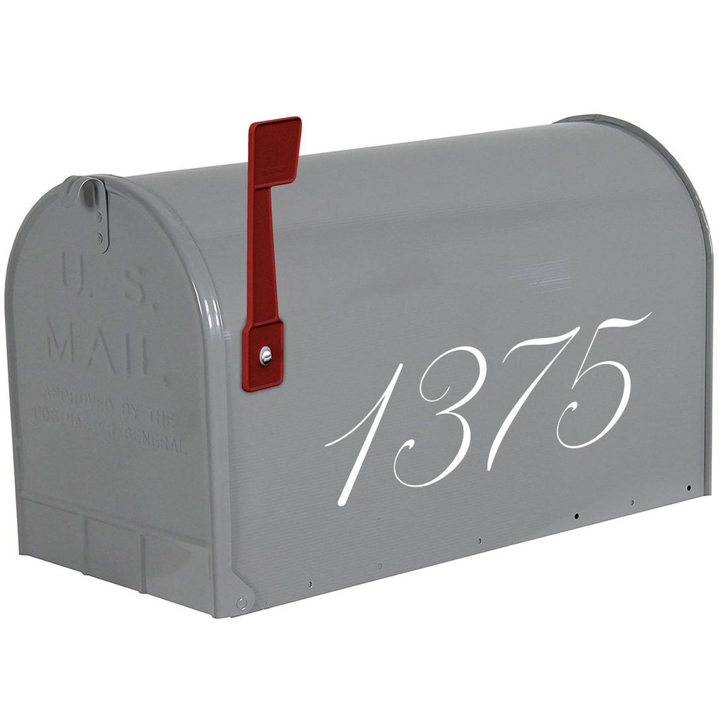 VWAQ Custom Magnetic Mailbox Cover - Personalized Name & Address, Sky Blue, 20.5"x18.25"