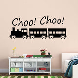 VWAQ Choo Choo Train Vinyl Wall Decal - VWAQ Vinyl Wall Art Quotes and Prints