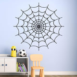 VWAQ Spider Web Wall Decals for Bedroom - Vinyl Sticker Halloween Decor - VWAQ Vinyl Wall Art Quotes and Prints