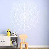 VWAQ Spider Web Wall Decals for Bedroom - Vinyl Sticker Halloween Decor - VWAQ Vinyl Wall Art Quotes and Prints