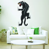 VWAQ Panther in Black Wall Decal - Pantera Decal, American Traditional Tattoo Art - AT4