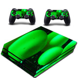 PS4 Pro Green Lava Lamp Console