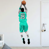 VWAQ Personalized Basketball Player Wall Decal - Custom Name Sports Wall Sticker Peel and Stick - HOL31 - VWAQ Vinyl Wall Art Quotes and Prints