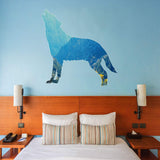 VWAQ Wolf Wall Art Decals - Nature Animal Peel and Stick Sticker - SC09 - VWAQ Vinyl Wall Art Quotes and Prints