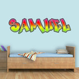 Custom Graffiti Name Wall Decal - Personalized Hip Hop Decor for Kids Rooms VWAQ - GN29