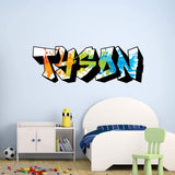 Personalized Graffiti Wall Decals - Custom Paint Splatter Stickers VWAQ - GN34