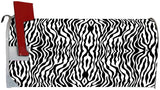 VWAQ Black and White Zebra Print Mailbox Cover Magnetic Decor - MBM32