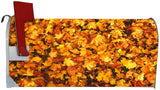 VWAQ Leaves Mailbox Covers Magnetic Fall Autumn Forest Decorative Mailbox Wraps - MBM35