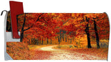 VWAQ Autumn Forest Mailbox Covers Magnetic Fall Seasonal Decorative Mailbox Wraps - MBM36
