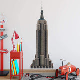 VWAQ - Empire State Building Wall Mural NYC Wall Sticker New York City Skyscraper Decal - NA09 