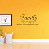 Family Like Branches on a Tree Vinyl Wall Decals Quotes Home Sayings Decor VWAQ